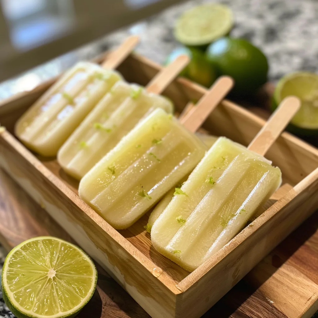 Pineapple Coconut Lime Pops – EASY & REFRESHING