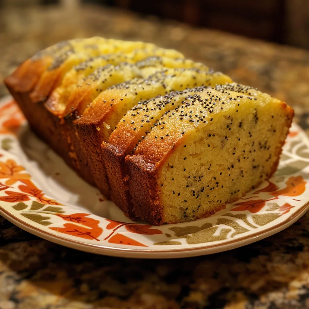 Lemon Poppy Seed Pound Cake – EASY & ZESTY