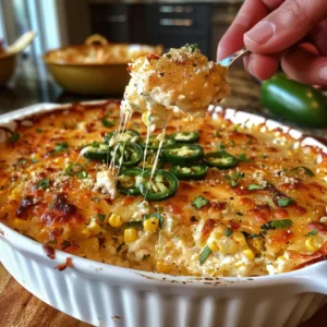 HOT Mexican Street Corn Dip – SPICY & EASY