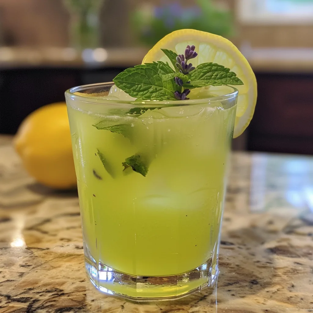 Lavender Mint Lemonade – EASY & REFRESHING