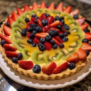 BEST Classic French Fruit Tart – PASTRY CREAM