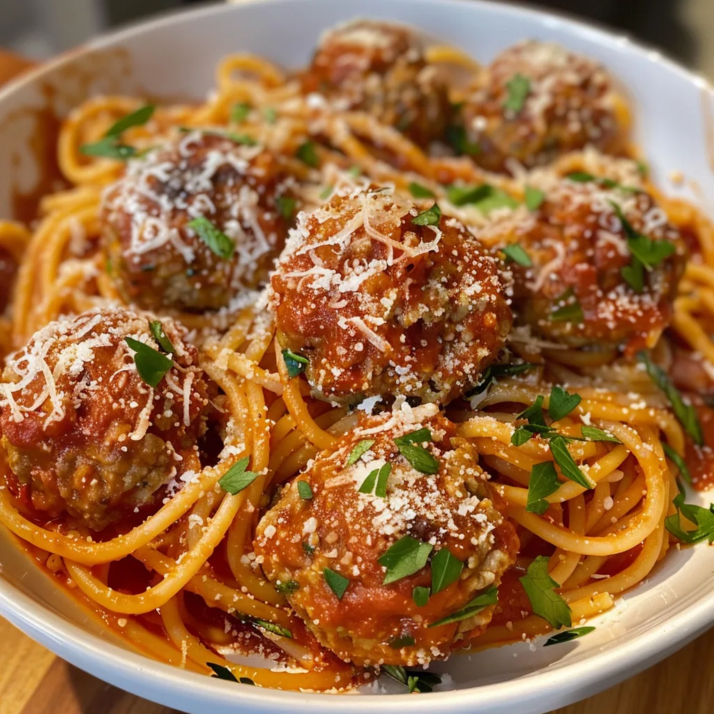 Italian-Style Spaghetti & Meatballs – CLASSIC & FLAVORFUL
