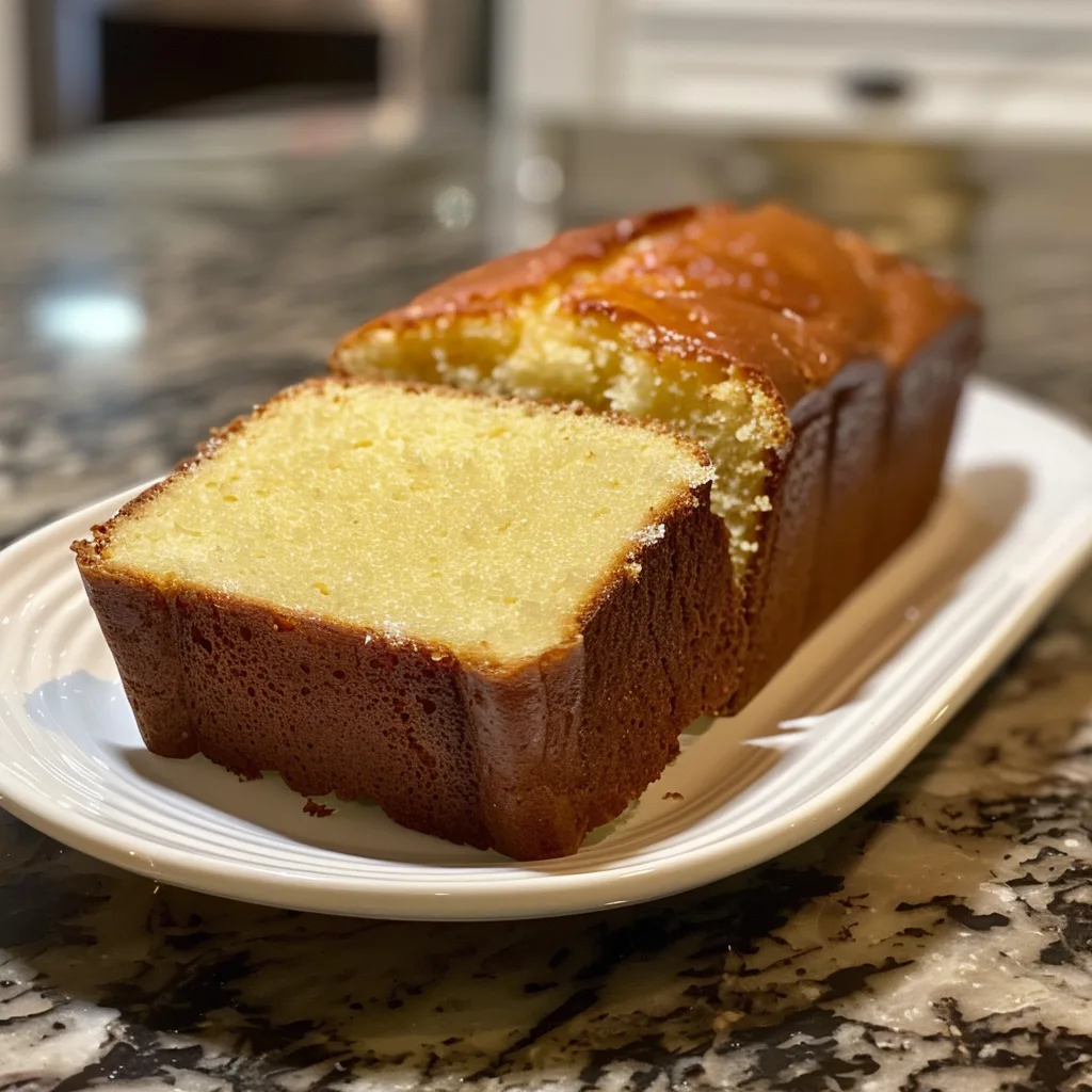 Classic Lemon Pound Cake – EASY & MOIST