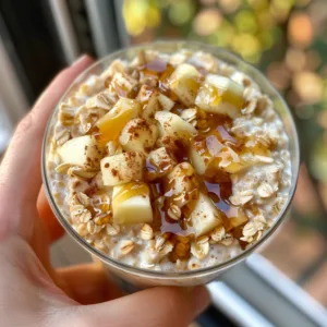 Apple Cinnamon Overnight Oats – FALL FLAVOR