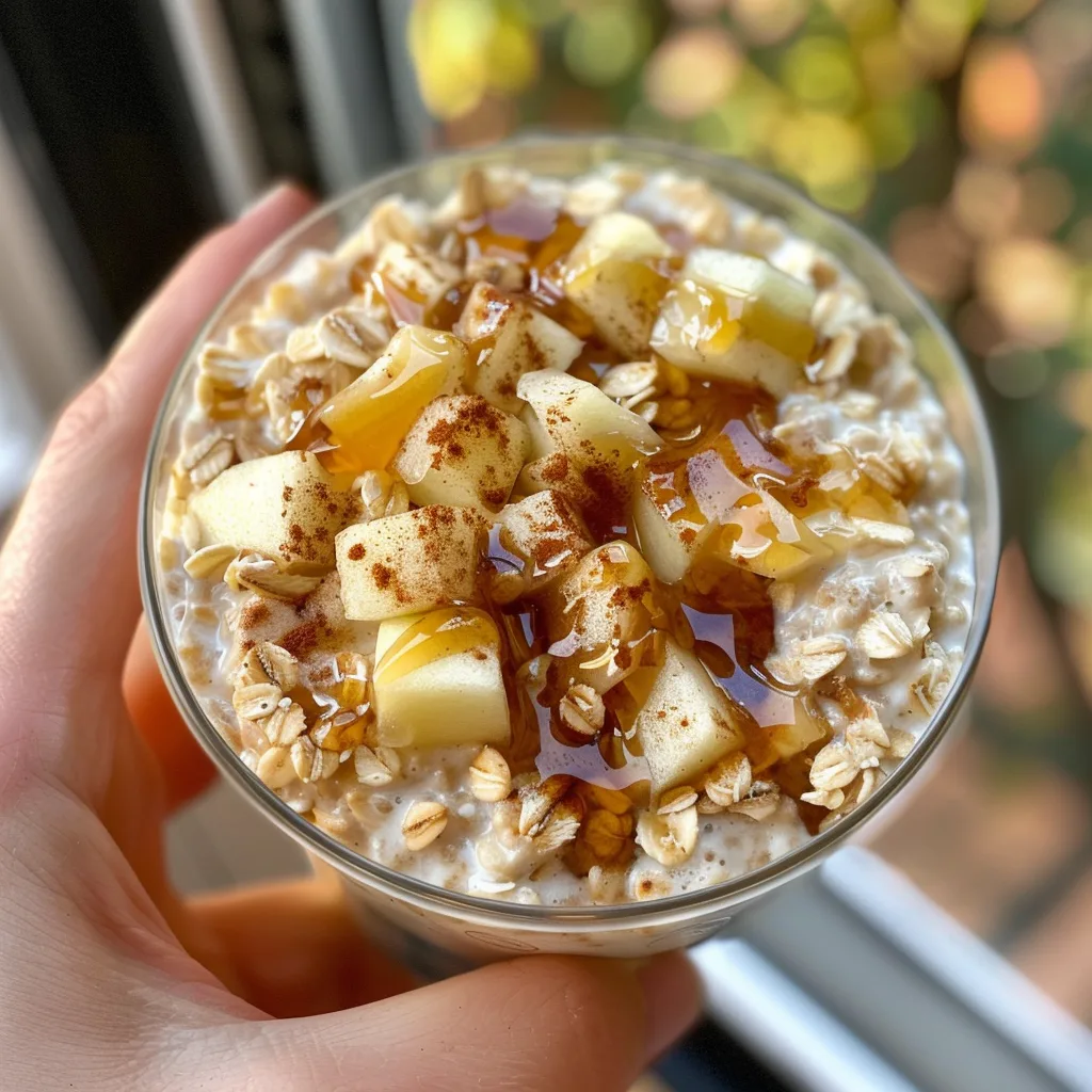 Apple Cinnamon Overnight Oats – FALL FLAVOR