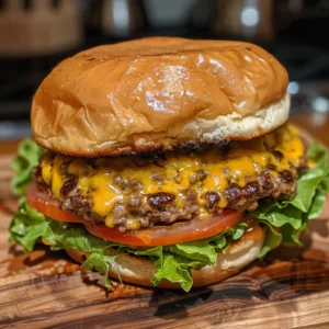 Cheeseburger Smash Burgers – EASY & CHEESY
