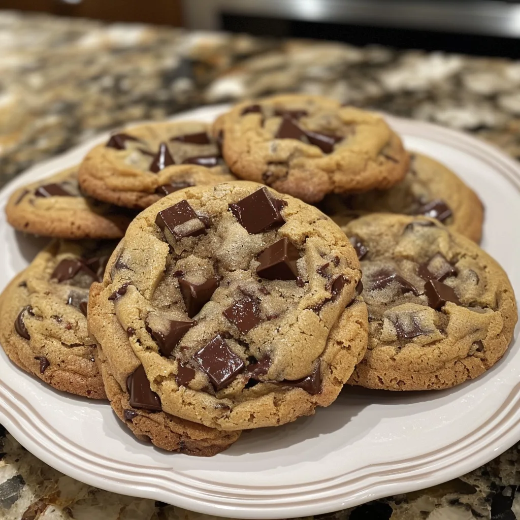 Chewy Chocolate Chip Cookies – EASY & JUICY