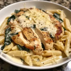 Marry-Me Chicken Pasta with Spinach – EASY & FLAVORFUL