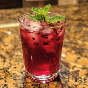 Hibiscus Mint Iced Tea – EASY & JUICY