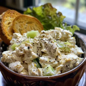 CLASSIC Chicken Salad with Mayo – EASY & CREAMY