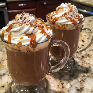 Salted Caramel Hot Chocolate
