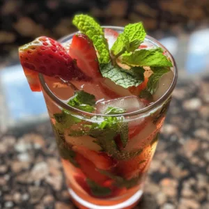 Strawberry Mojito Mocktail