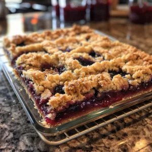 Mixed Berry Crumble Bars – EASY & COLORFUL