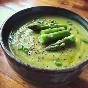 ASPARAGUS Leek Soup – LIGHT & FRESH