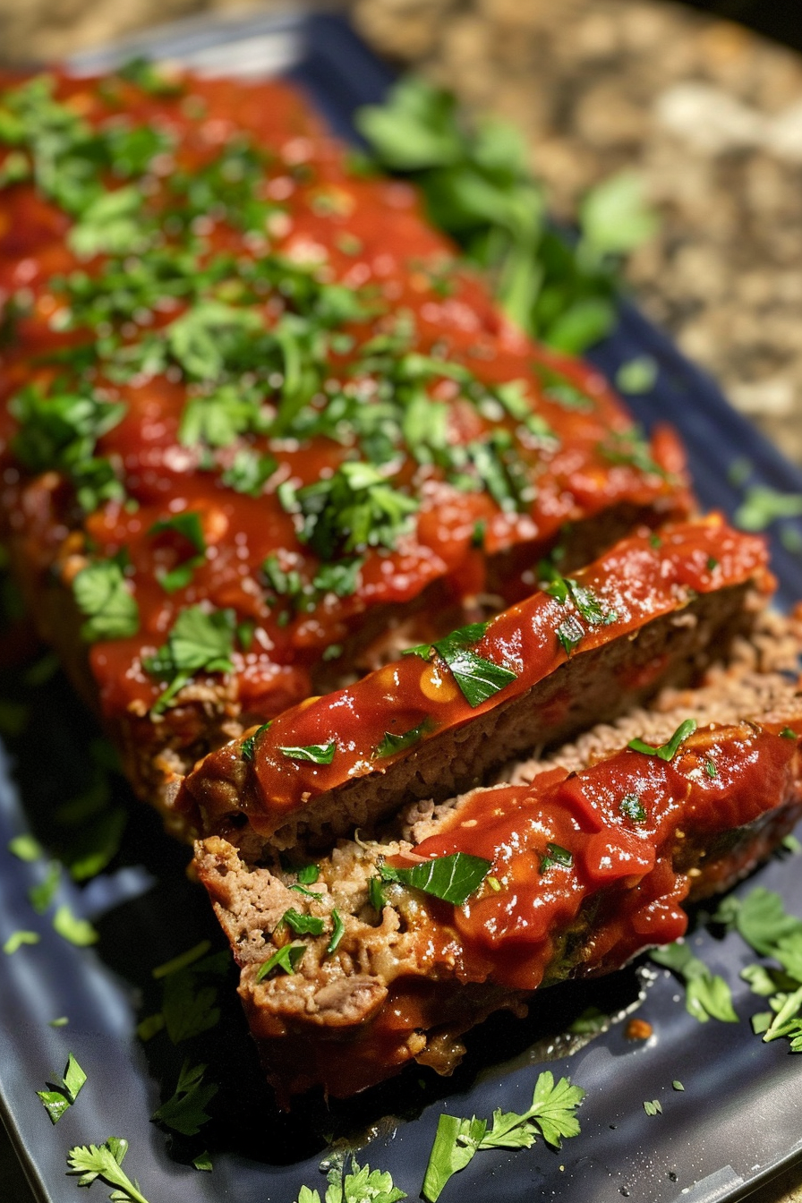 Italian Style Meatloaf – Juicy, Savory & Perfect Family Dinner!