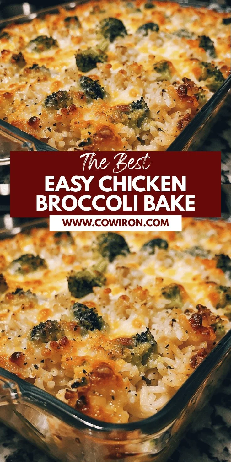 Chicken and Broccoli Rice Bake