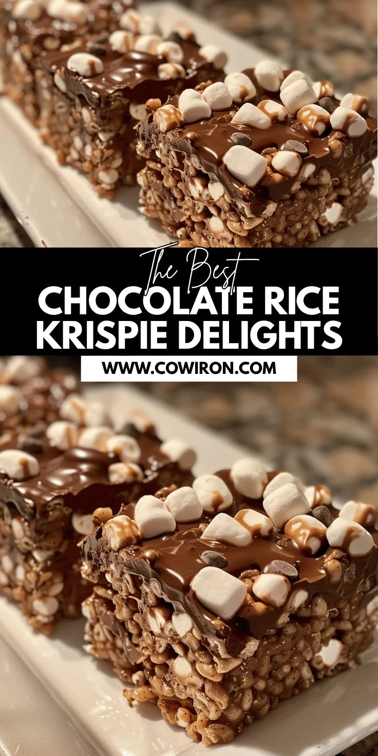Chocolate Rice Krispie Treats