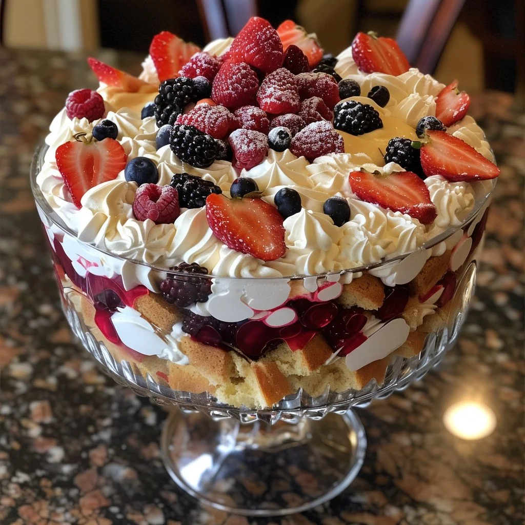 Classic Berry Trifle