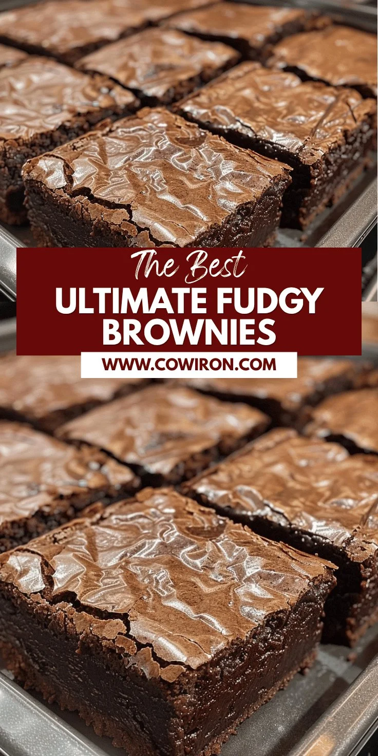 Classic Fudgy Brownies Recipe