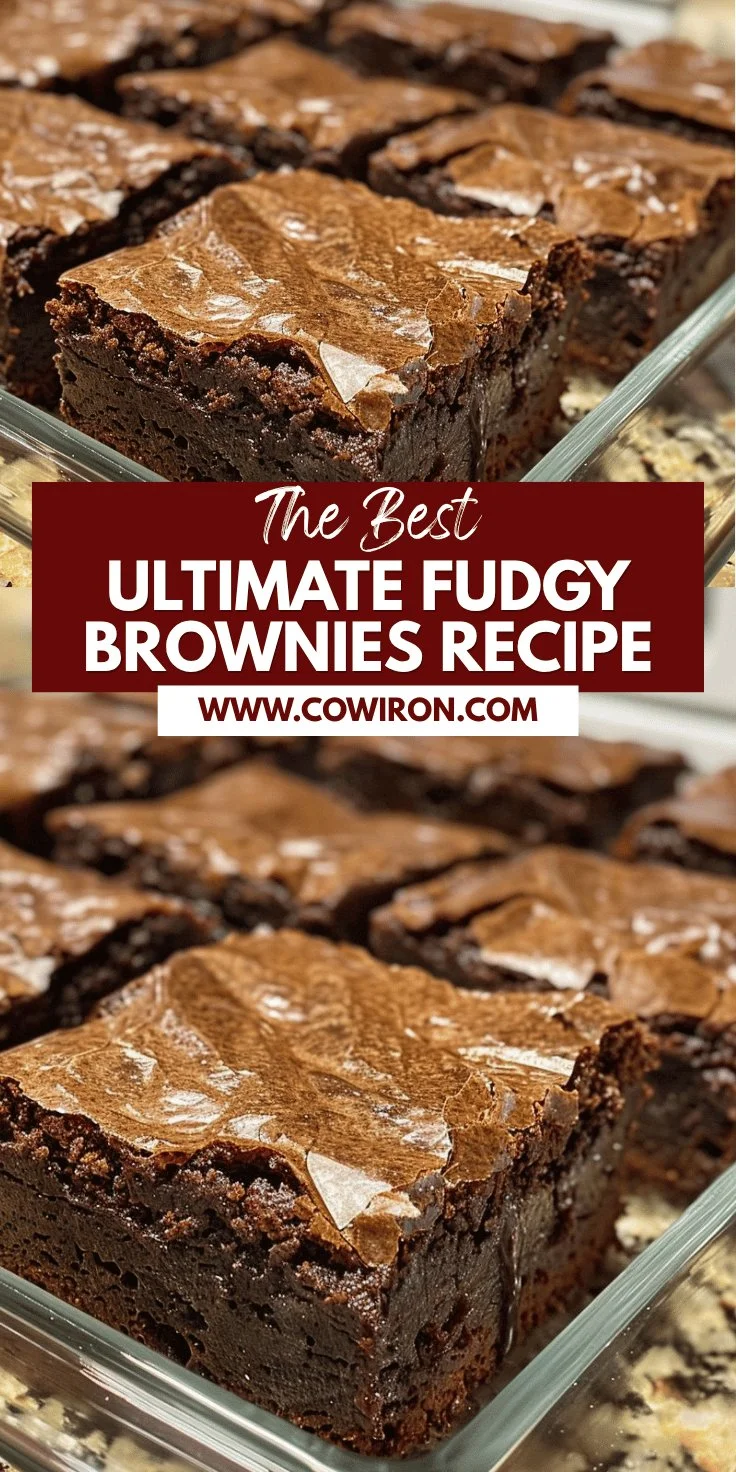 Classic Fudgy Brownies Recipe