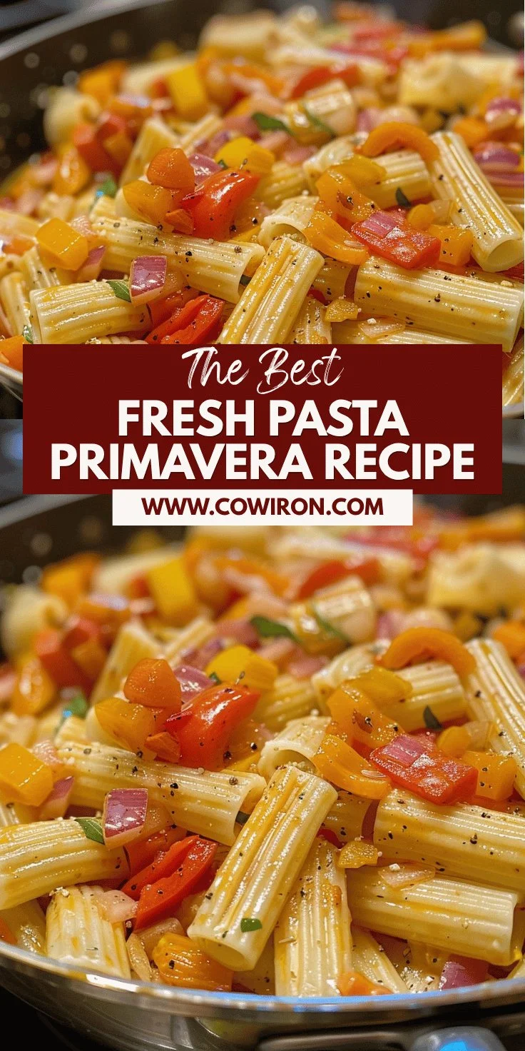 Classic Pasta Primavera Recipe