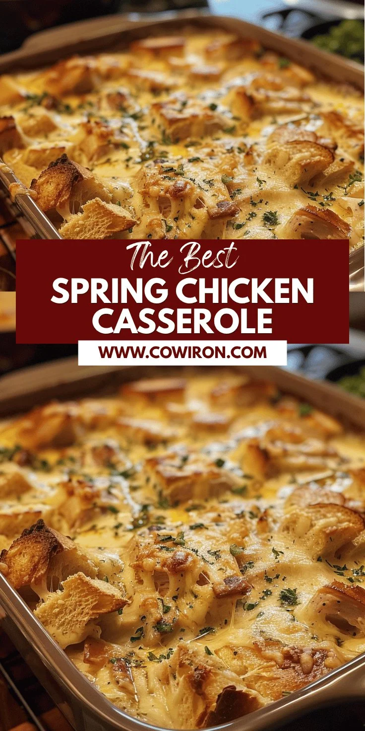 Coada Soup: Spring Chicken and Bread Casserole
