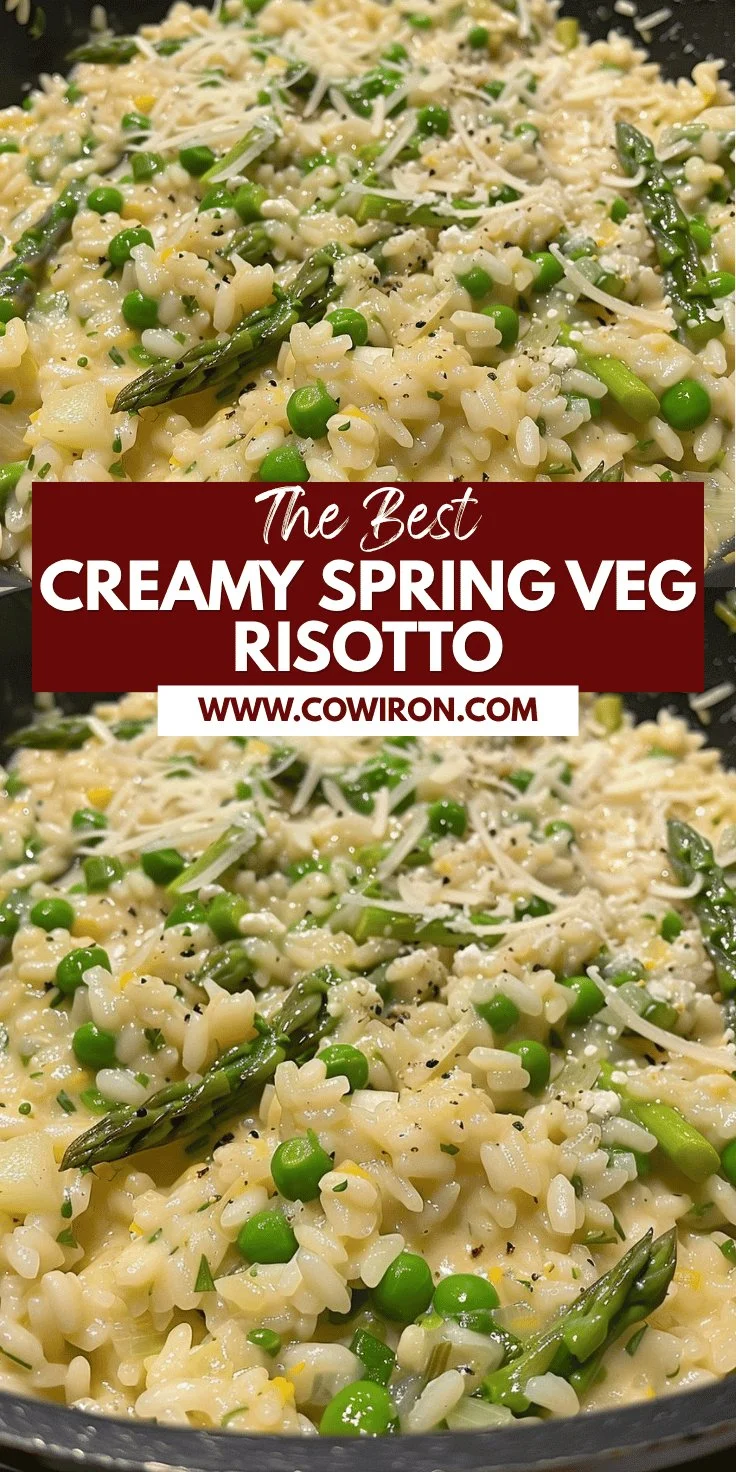 Creamy Risotto with Spring Vegetables