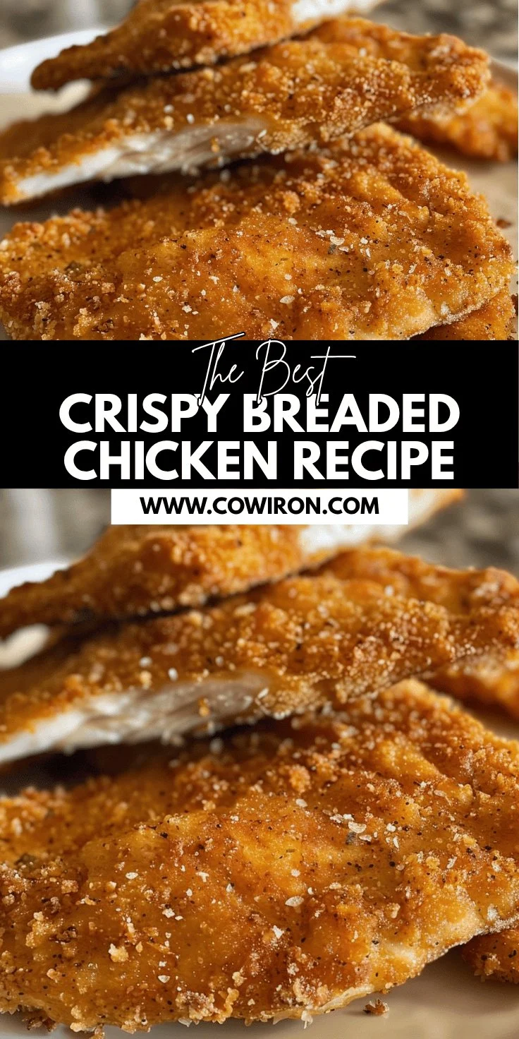 Crispy Breaded Chicken Breast Recipe