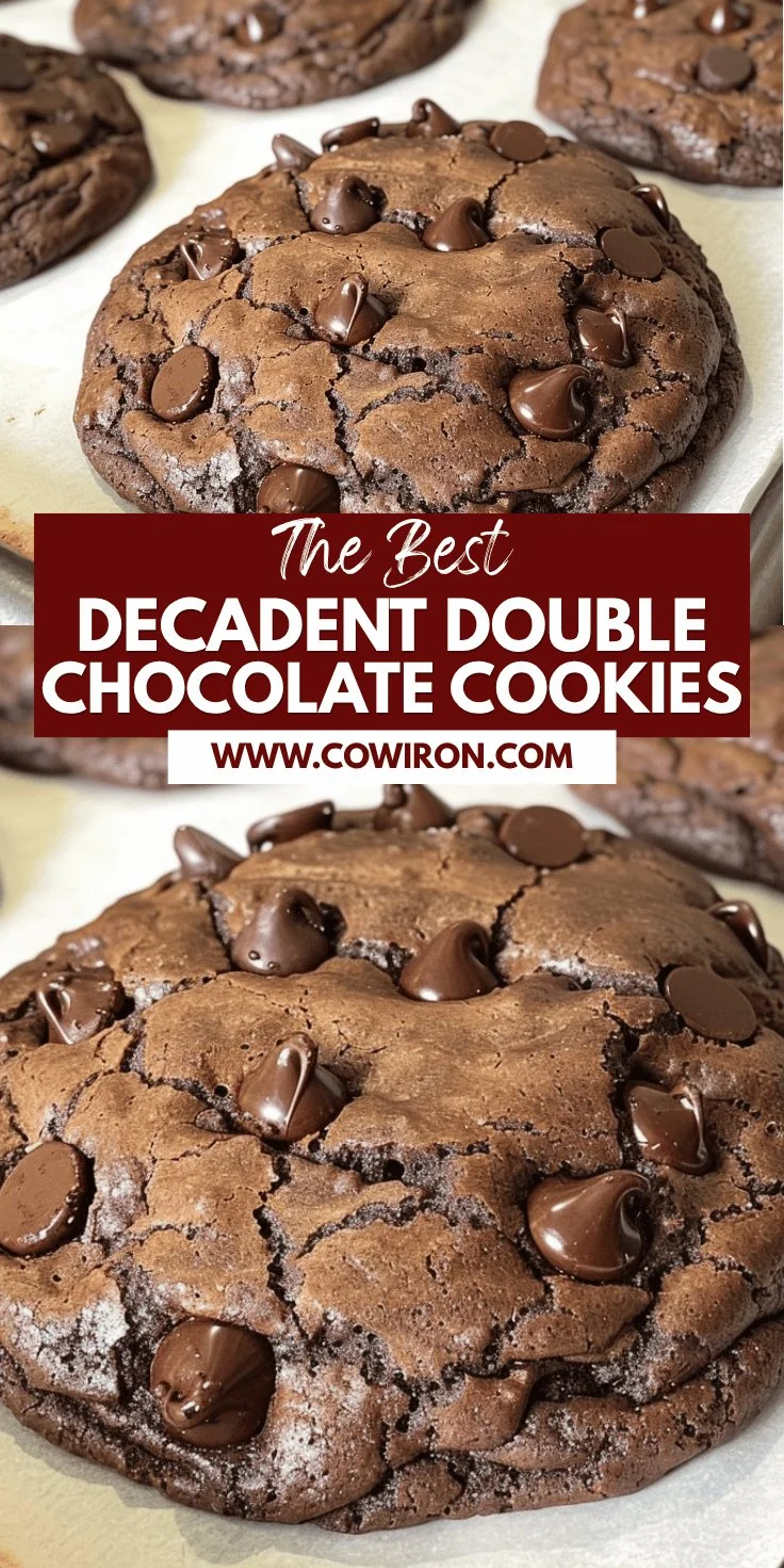 Double Chocolate Chip Cookies