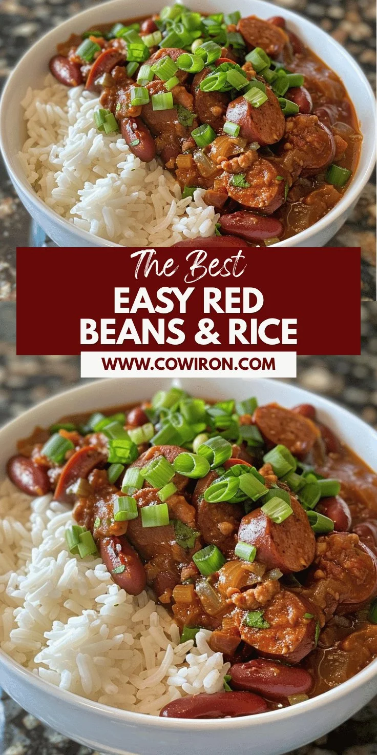 Red Beans and Rice with Sausage Recipe