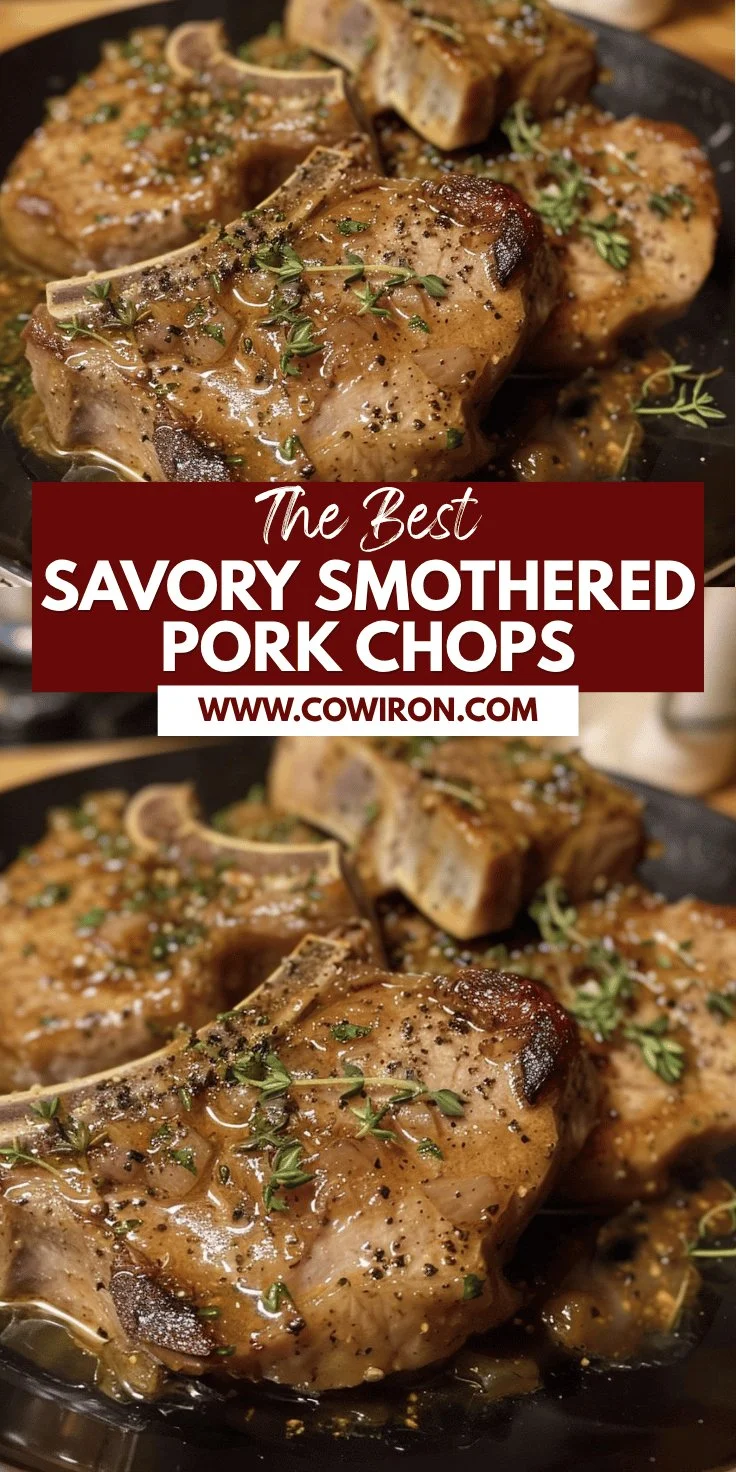 Smothered Pork Chops Recipe