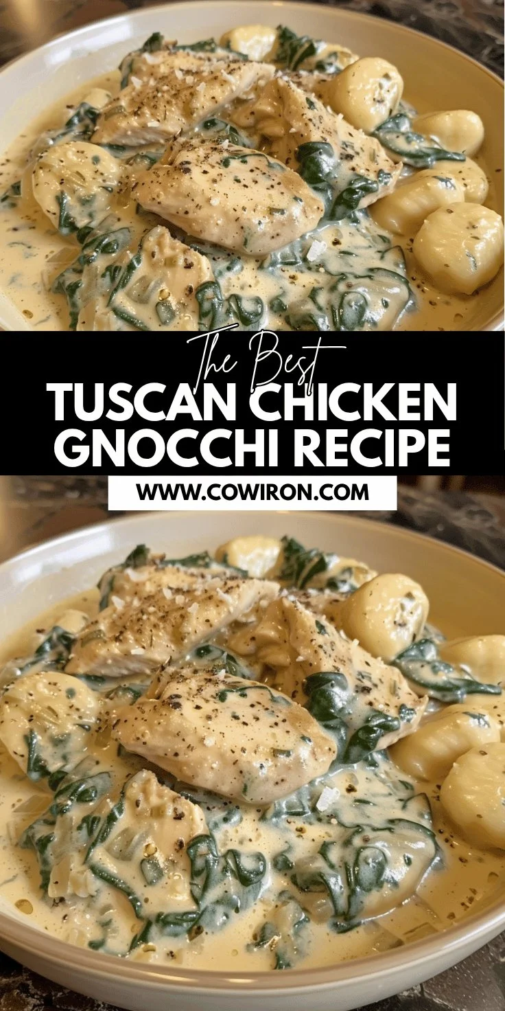 Tuscan Chicken Gnocchi Recipe