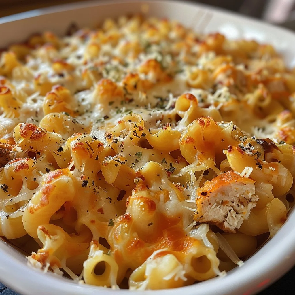 Barbecue Chicken Mac and Cheese Recipe