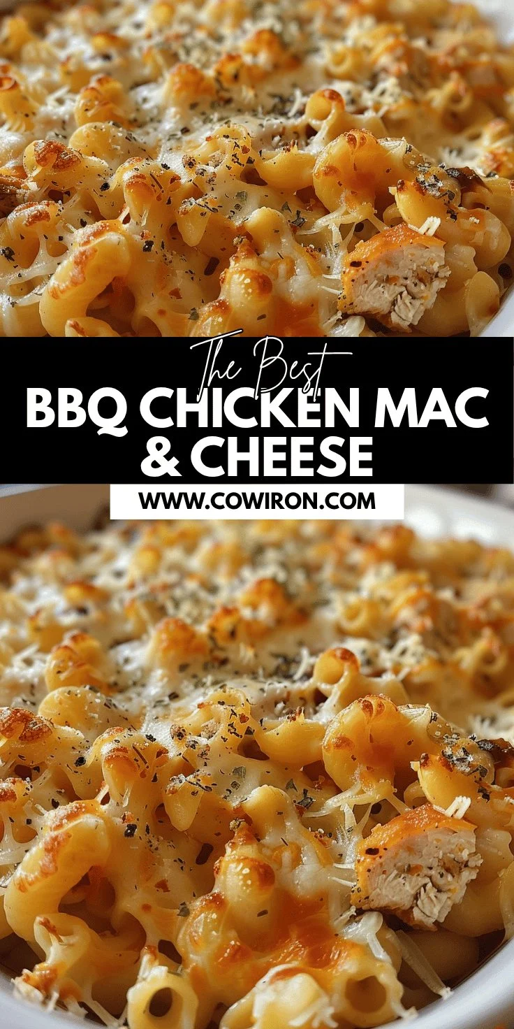 Barbecue Chicken Mac and Cheese Recipe