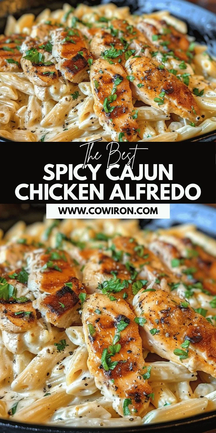 Cajun Chicken Alfredo Recipe