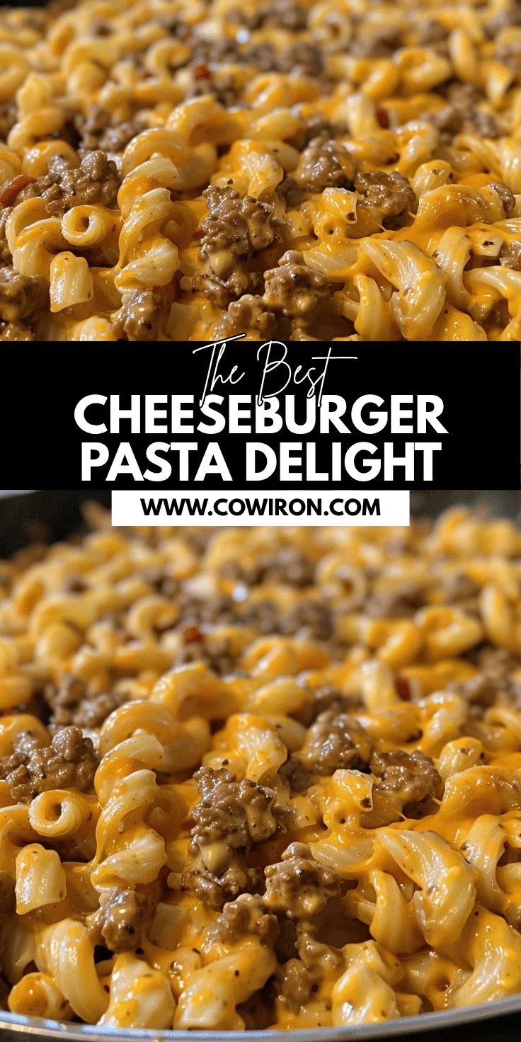 Cheeseburger Pasta Recipe