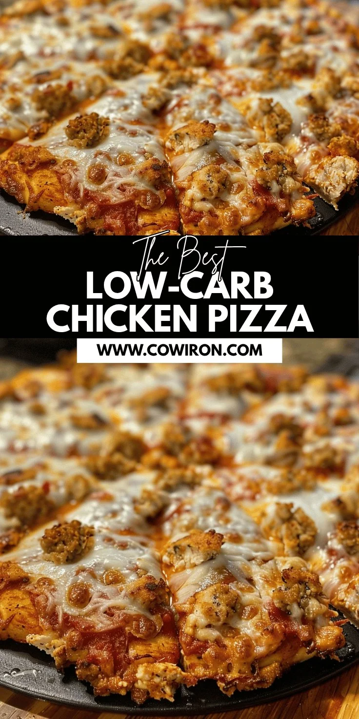 Chicken Crust Pizza