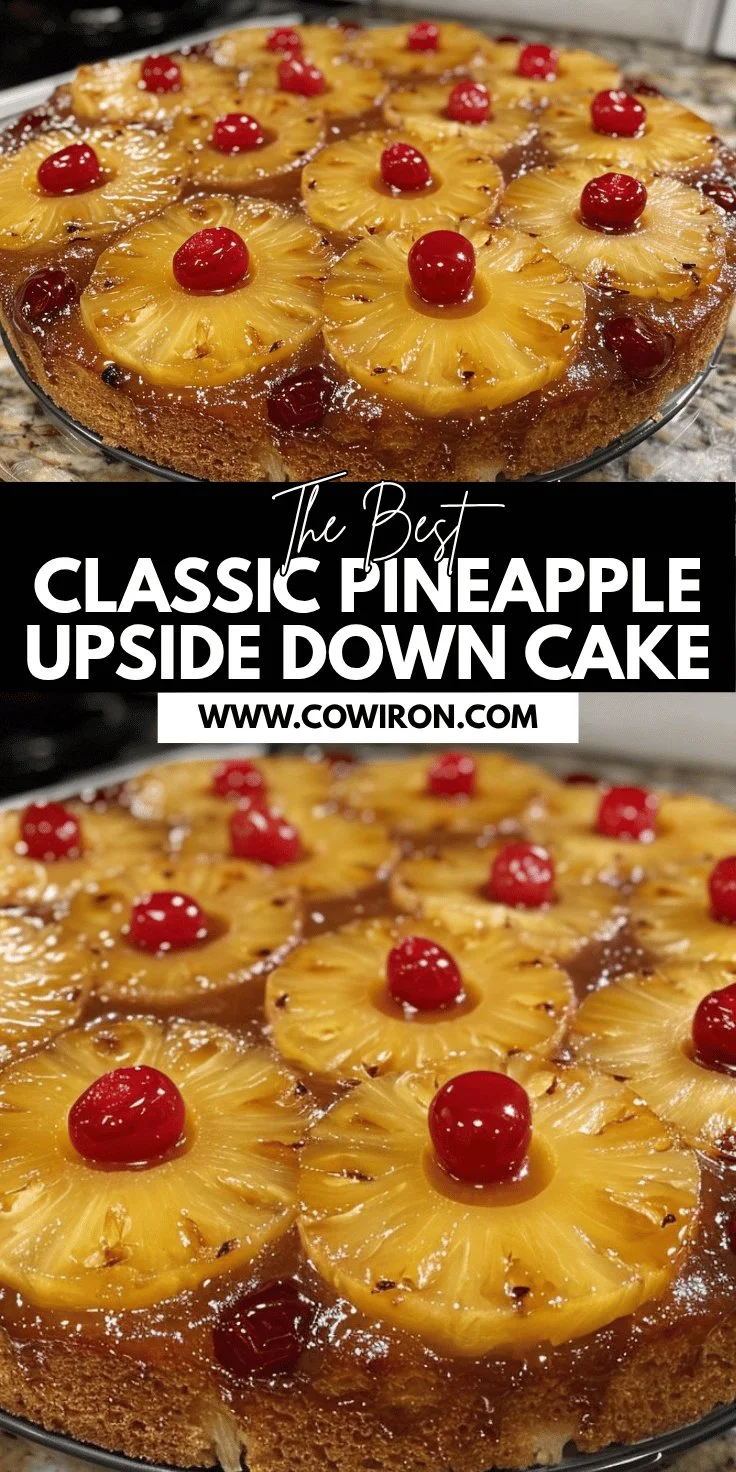 Classic Pineapple Upside Down Cake