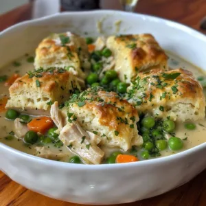 A hearty crockpot chicken pot pie filled with vegetables and tender chicken.