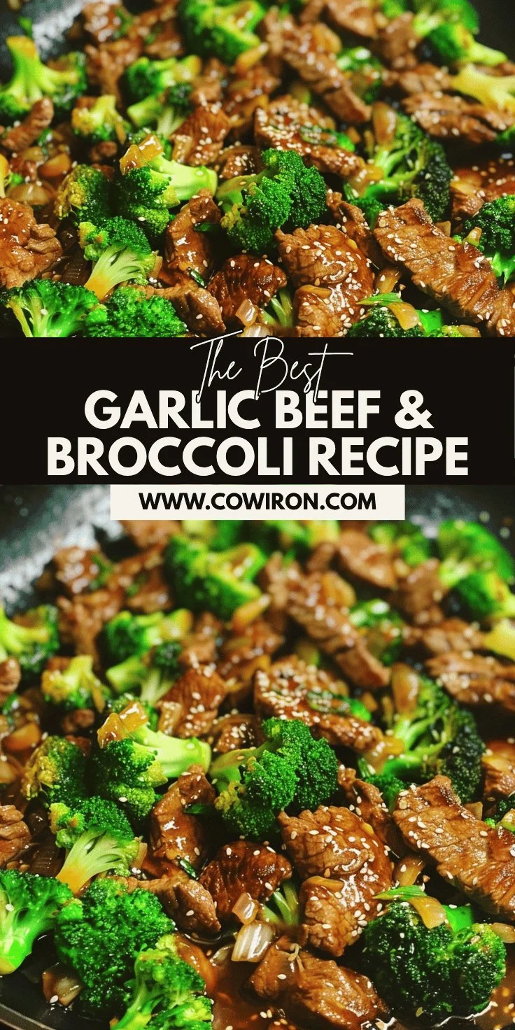 Garlic Beef and Broccoli Recipe