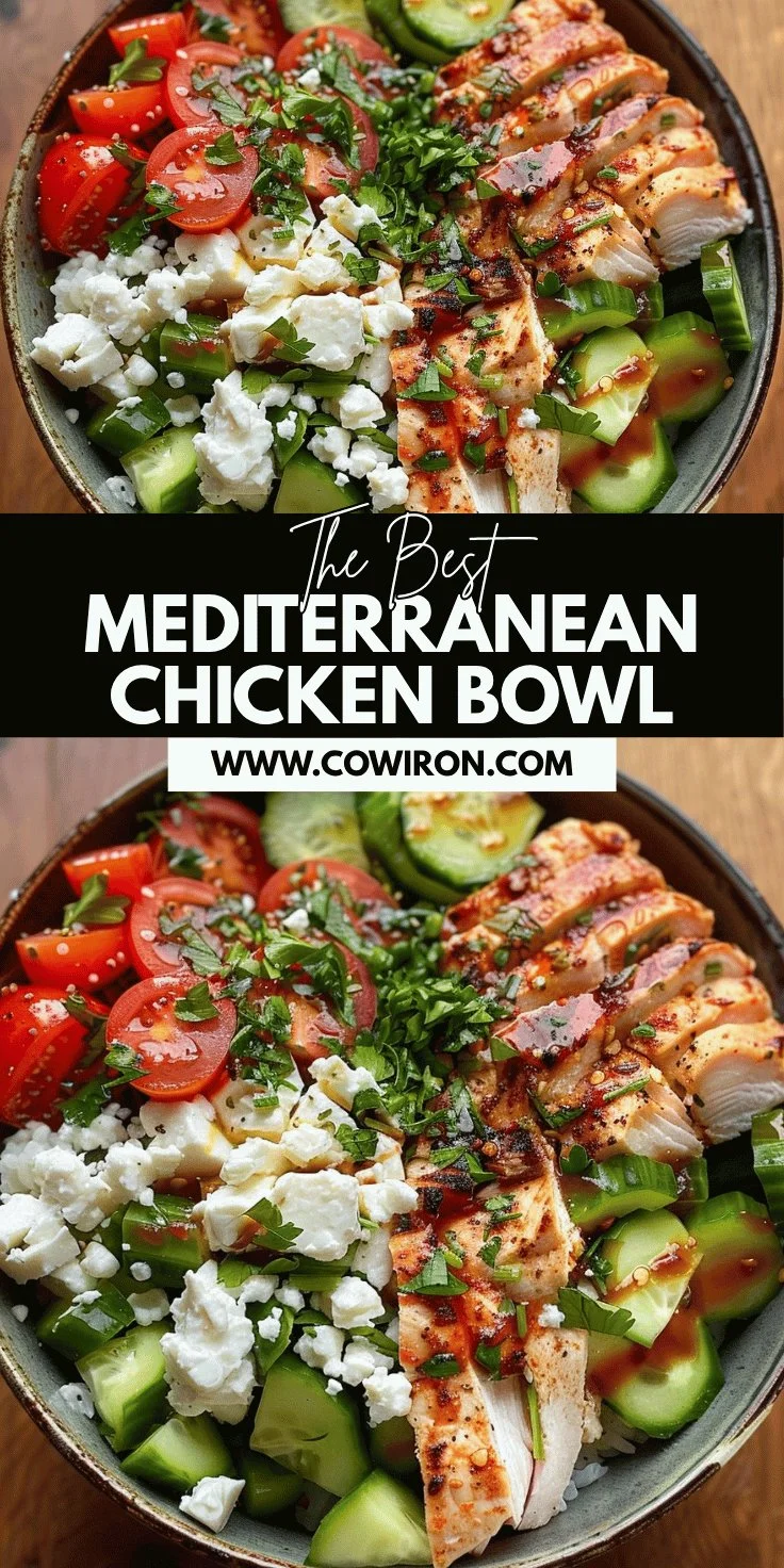 Mediterranean Chicken Bowl Recipe