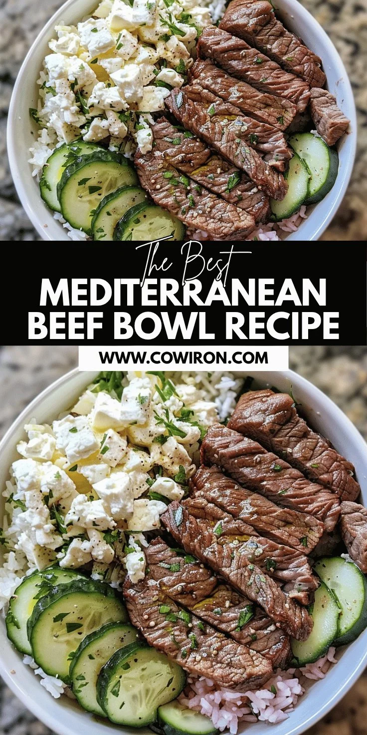 Mediterranean-Style Beef Bowl Recipe
