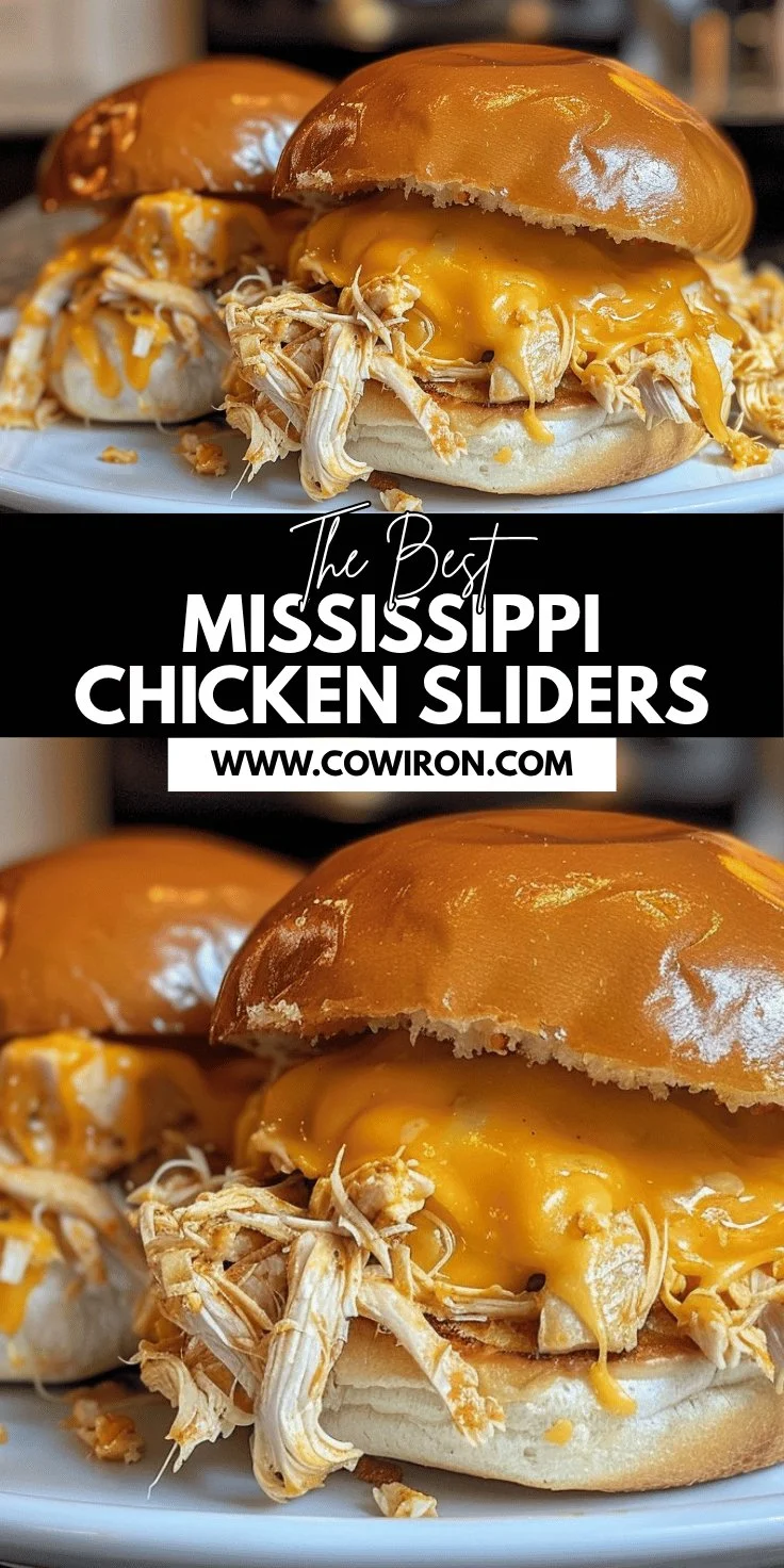 Mississippi-Style Chicken Sliders Recipe