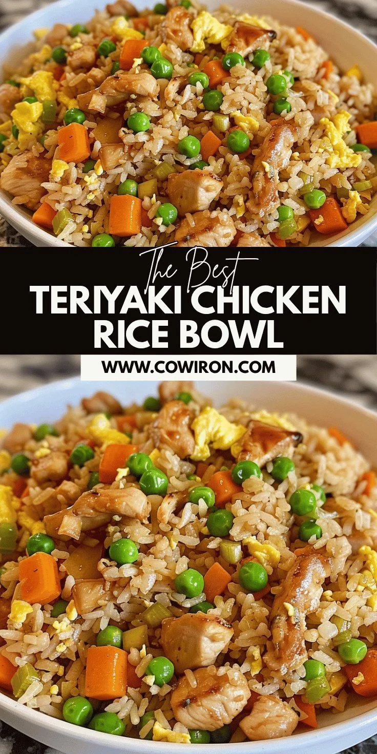 Teriyaki Chicken Fried Rice