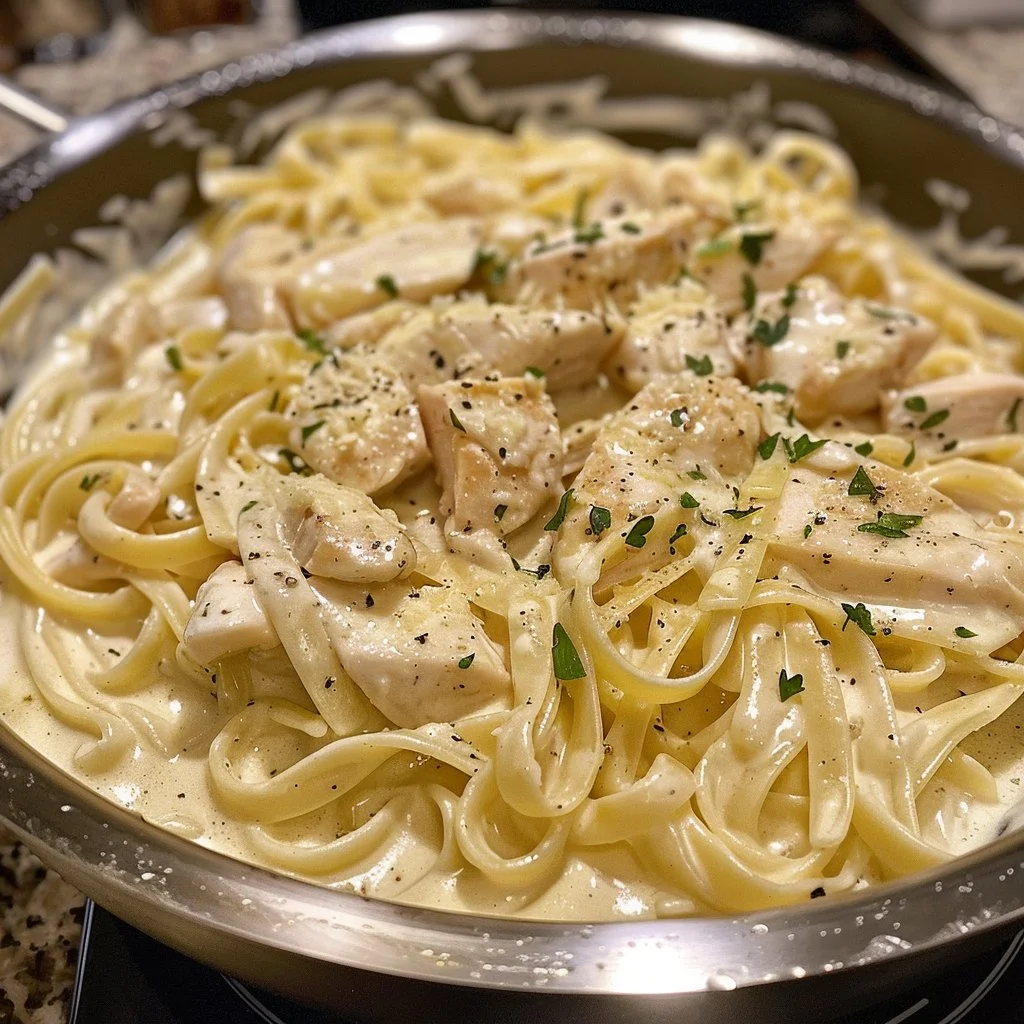 One-Pot Chicken Alfredo Recipe