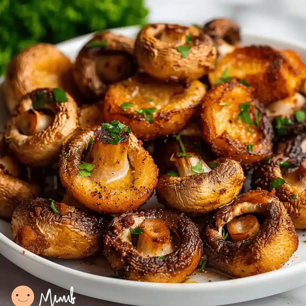 Air Fryer Mushrooms