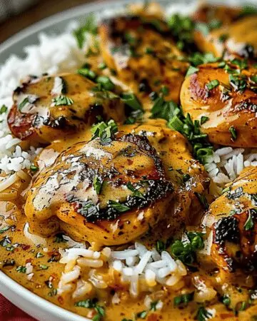 Best Smothered Chicken and Rice