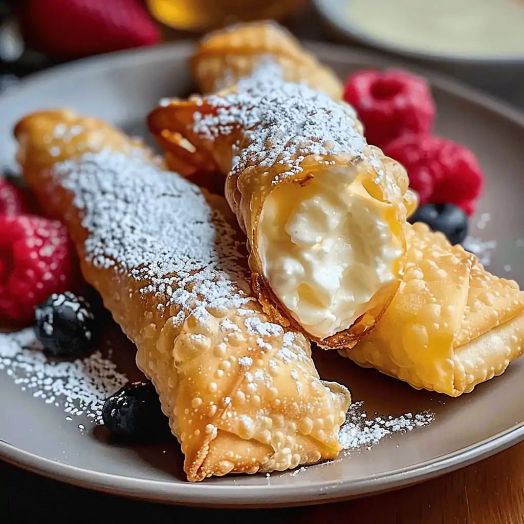 Cheesecake Egg Rolls