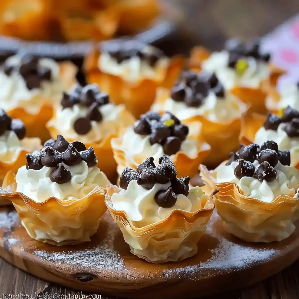 Mini Cannoli Cups