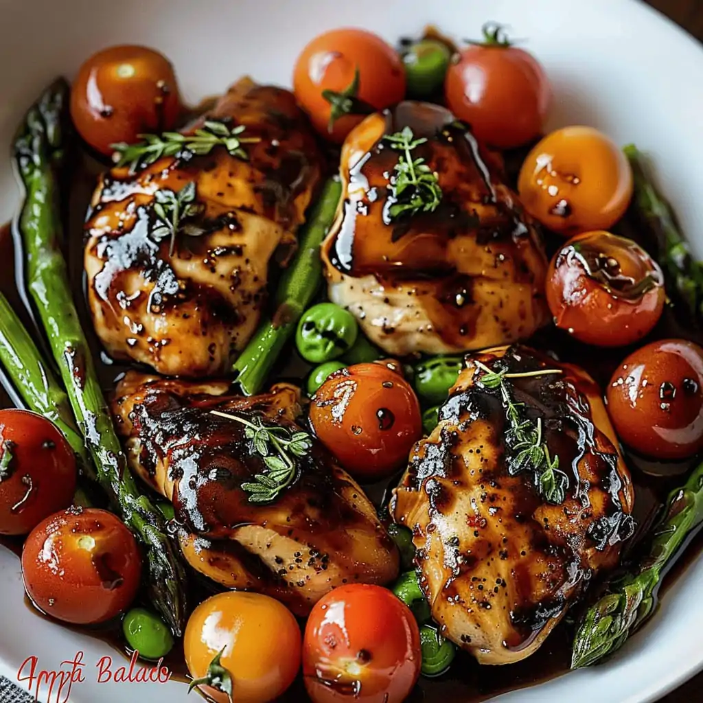 One Pan Balsamic Chicken